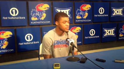 Mason Talks Texas Matchup // Kansas Men's Basketball // 02.26.15