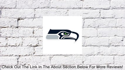 Seattle Seahawks NFL Large Sticker (12" x 5") Cornhole Wall Car Review