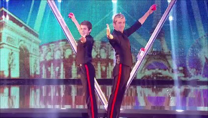 Sebatian & Réjean father to son jugglers - Semi-Final 2 - France's Got Talent 2014