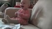 Baby Laughing Hysterically at Ripping Paper (Original)