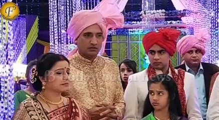 Satrangi Sasural Aayushi Lost on her wedding day On location