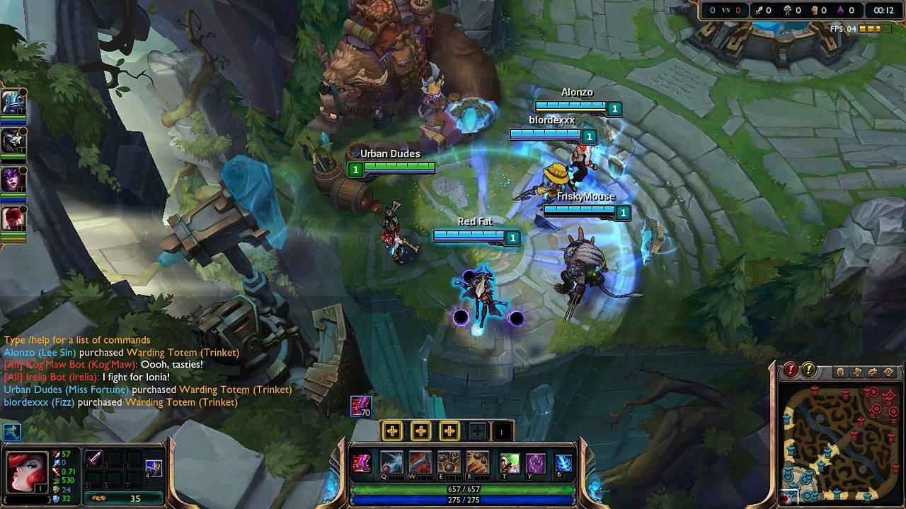 League of Legends Game Play