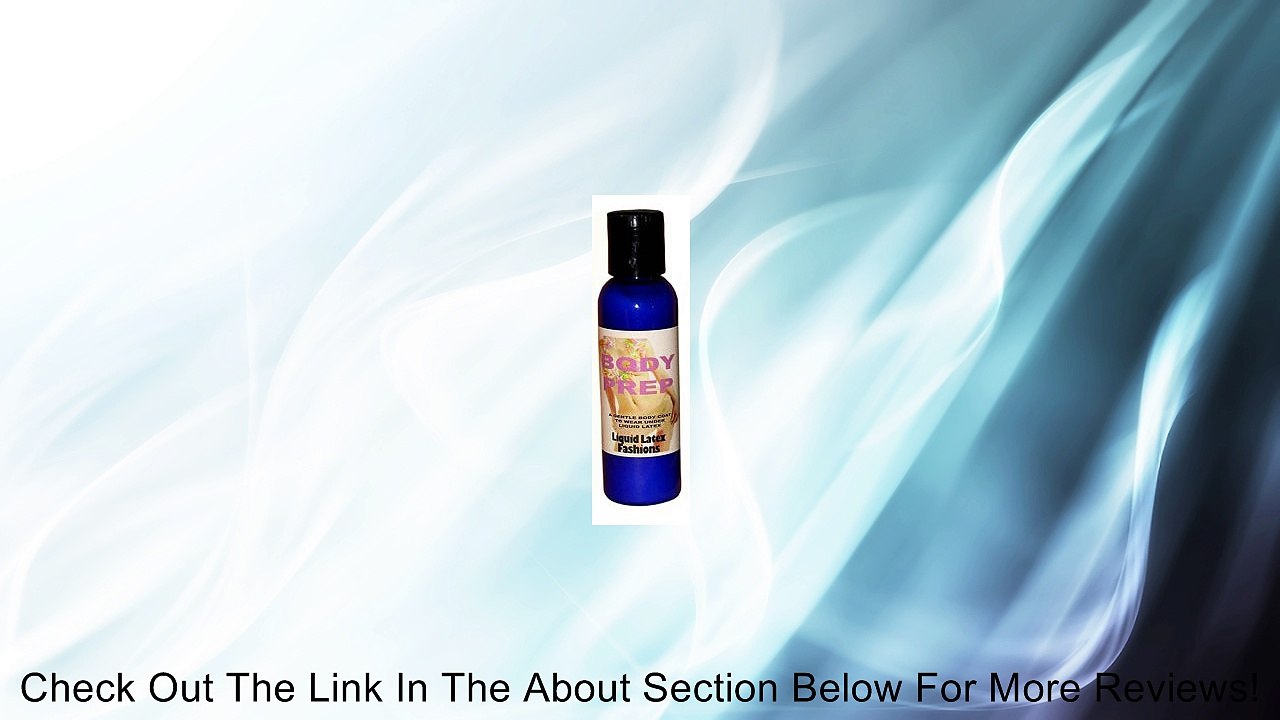 Mr-S-Leather Liquid Latex Body Paint "Body Prep" Cream - 2oz Review