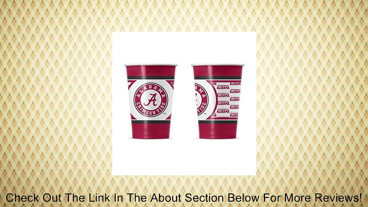 NCAA University of Alabama Disposable Paper Cups (20-Pack) Review