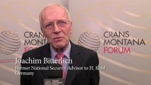 JOACHIM BITTERLICH - Crans Montana Forum (Jean-Paul Carteron) - Bruxelles 2014