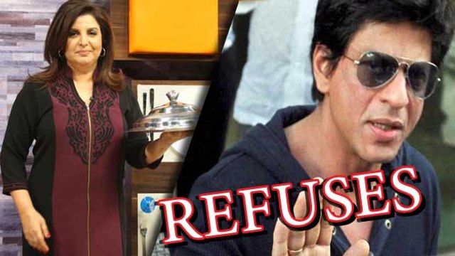 Shahrukh REFUSES To Go On Farah's TV Show