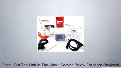 Contec Sp10 Digital Spirometer Lung Breathing Diagnostic Vitalograph Spirometry Review