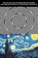 Illusion d'optique avec un tableau de Van Gogh