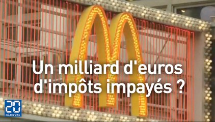McDonald's n'a pas payé un milliard d'euros d'impôts ?
