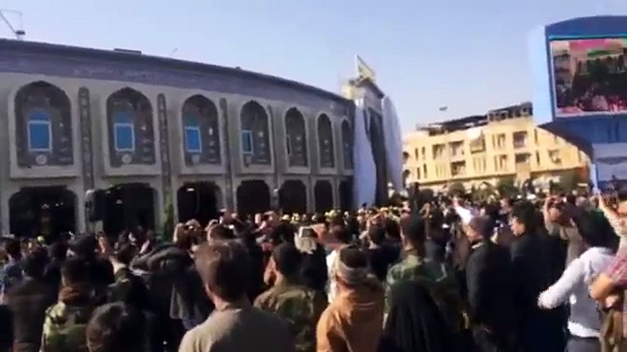 لحظة افتتاح الحائر الحسيني الجديد هذا اليوم