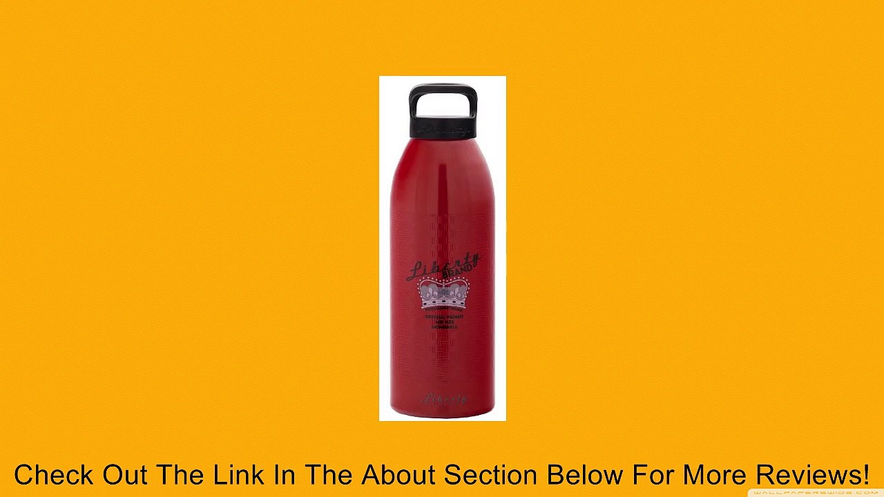 Liberty Sport Dodgeball Water Bottle (Cranberry, 32-Ounce) Review