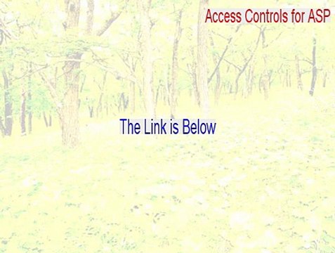 Access Controls for ASP.net Key Gen - access controls in asp repeater 2015