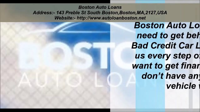 Bost Auto Loans : Bad Credit Car Loan Agency