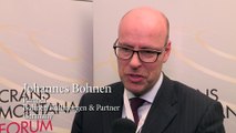 JOHANNES BOHNEN - Crans Montana Forum (Jean-Paul Carteron) - Bruxelles 2014