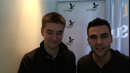 Café Pitch - Wizbiiprotour-  EMLyon 2015 - Antoine & Thibault