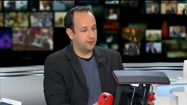 Un drone testé en direct sur le plateau de BFMTV