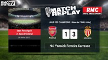 Arsenal - Monaco (1-3) : le Match Replay avec le son RMC Sport!