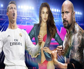 Dwayne Johnson ve Ronaldo karşı karşıya