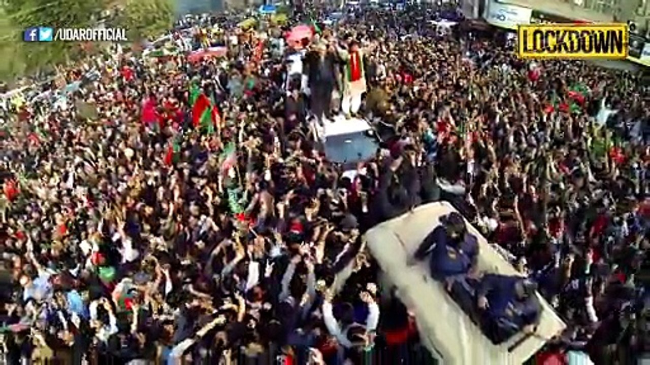 TheMostStunningVideoLahoreLockdownLahoreShutsdownforImranKhanMustWatch1