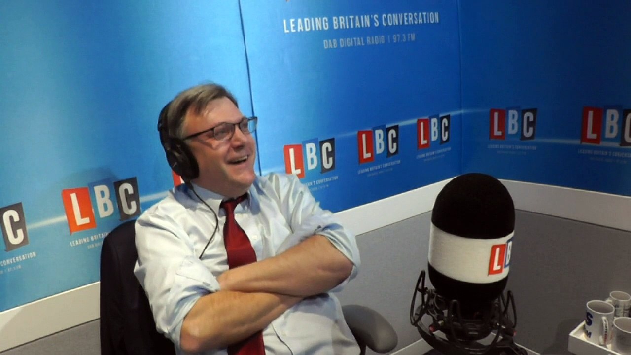 Ed Balls flirts with caller