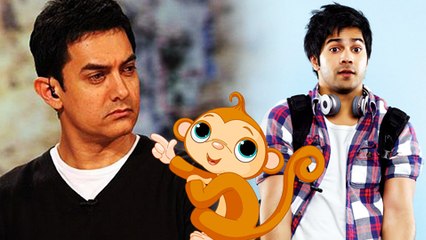 Varun Dhawan Calls Aamir Khan A Monkey | Can't Miss This HILARIOUS