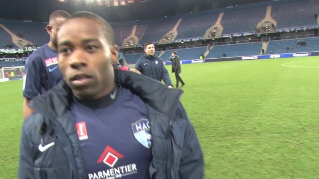 Avant HAC - AC Ajaccio, interview de Geoffrey Malfleury