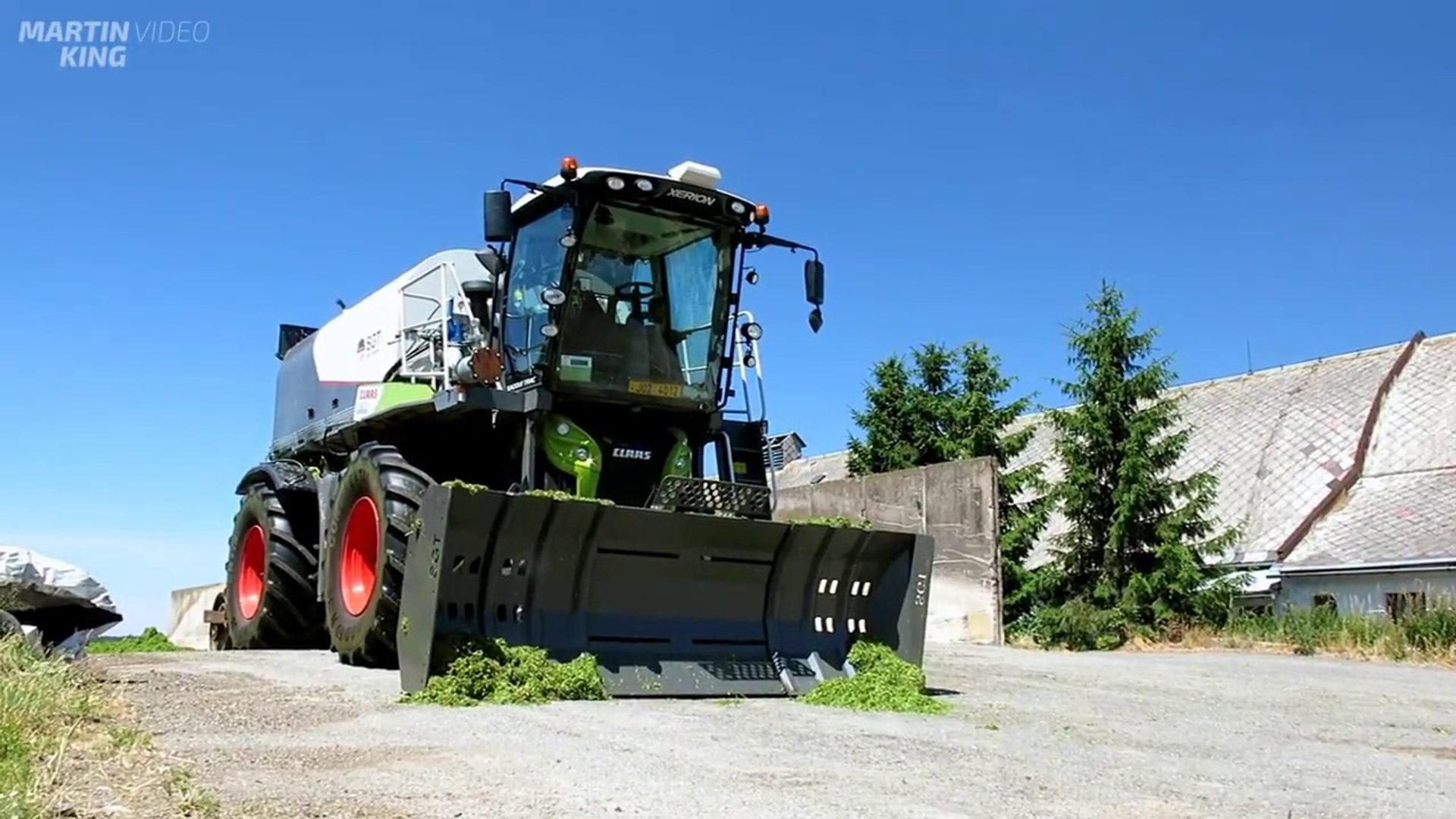 CLAAS XERION 4000 Saddle Track - video Dailymotion