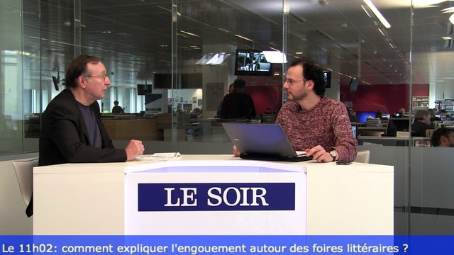 Le 11h02 : « Dans les foires littéraires, on peut toucher du doigt les auteurs »