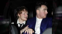 Ed Sheeran Parties Hard With Sam Smith After His Double Brits Win