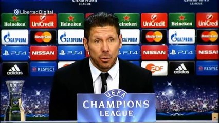 Simeone: "Yo me voy contento"