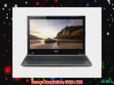 Acer C7 C710-2847 Chromebook 11.6 Intel Dual Core B847 1.1 GHz 2GB DDR3 320GB 5400RPM HDD Wifi