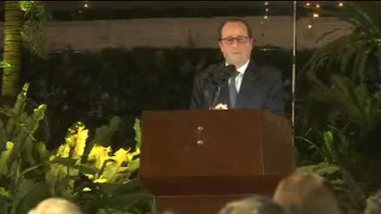 Hollande: "L'appel de Manille c'est pour que le monde soit plus juste"