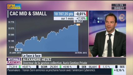 Alexandre Hezez VS Hubert Tassin (2/2): Sur quelles valeurs boursières devrait-on investir en 2015 ? - 26/02