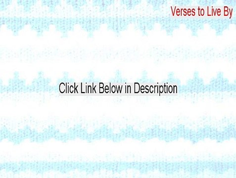 Verses to Live By Key Gen (verses to live by niv 2015)
