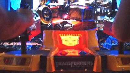 The Transformers Human Alliance Arcade Game Play Test