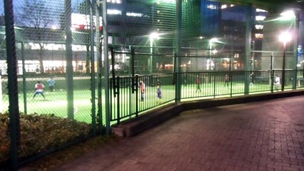 SOCCER Under a Japanese Freeway!
