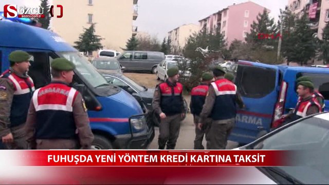 Fuhuşta yeni yöntem kredi kartına taksit