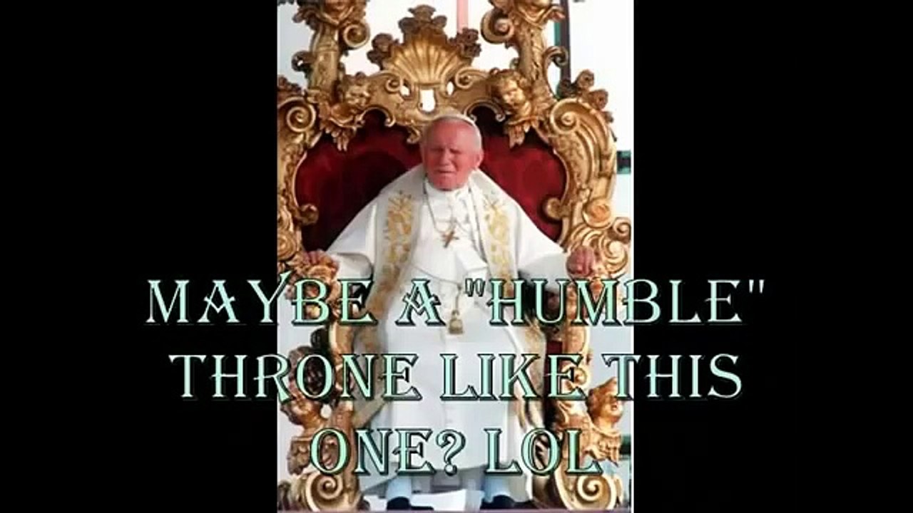 LUCIFERS THRONE WAS ERECTED INSIDE THE VATICAN!! (TRUTHLIVES) (Low)