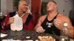 WWE Brock Lesnar & Kurt Angle - Funny Moment