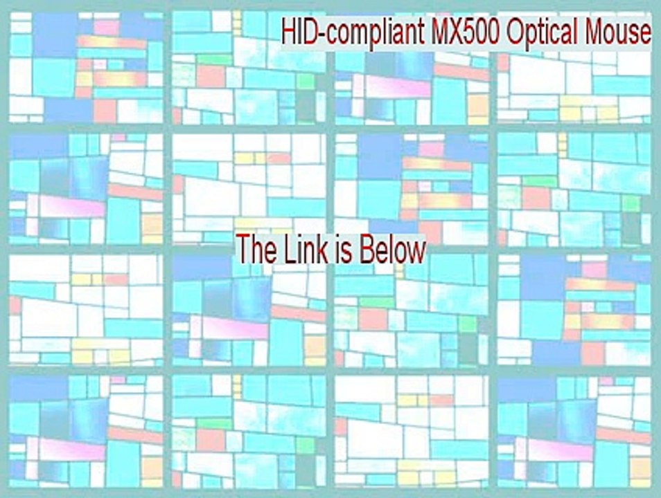 HID-compliant MX500 Optical Mouse Cracked - Free Download