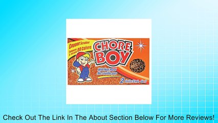 Chore Boy Copper Scrubbers 2 pk Review