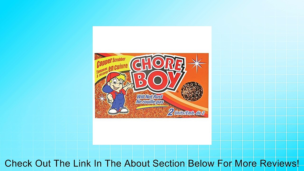 Chore Boy Copper Scrubbers 2 pk Review