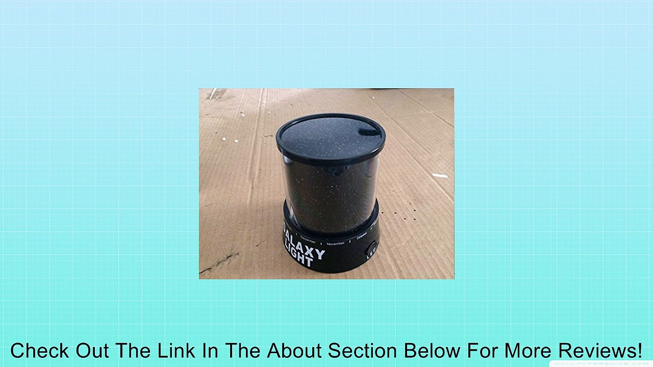 Lightahead� LED Galaxy Star decorative Light with different lighting patterns .(Rotating Version) Review