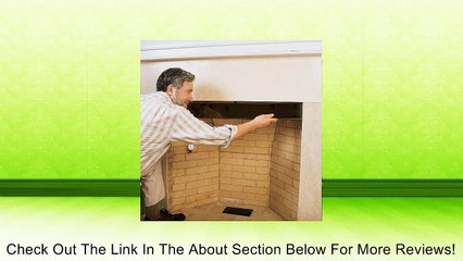 Woodeze Home Indoor Fireplace Protective 6" Smoke Guard Black Review