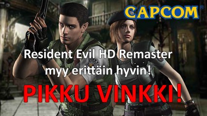 Resident Evil HD Remaster on nopeiden myynyt digitaalinen Capcom peli ikinä!