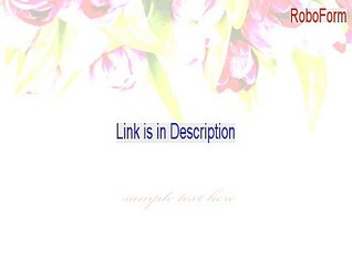 RoboForm Serial (Download Here 2015)
