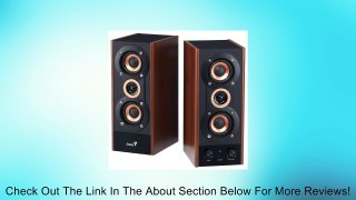 Genius 3-Way Hi-Fi Wood Speakers for PC, MP3 players, and Tablets (SP-HF800A) Review