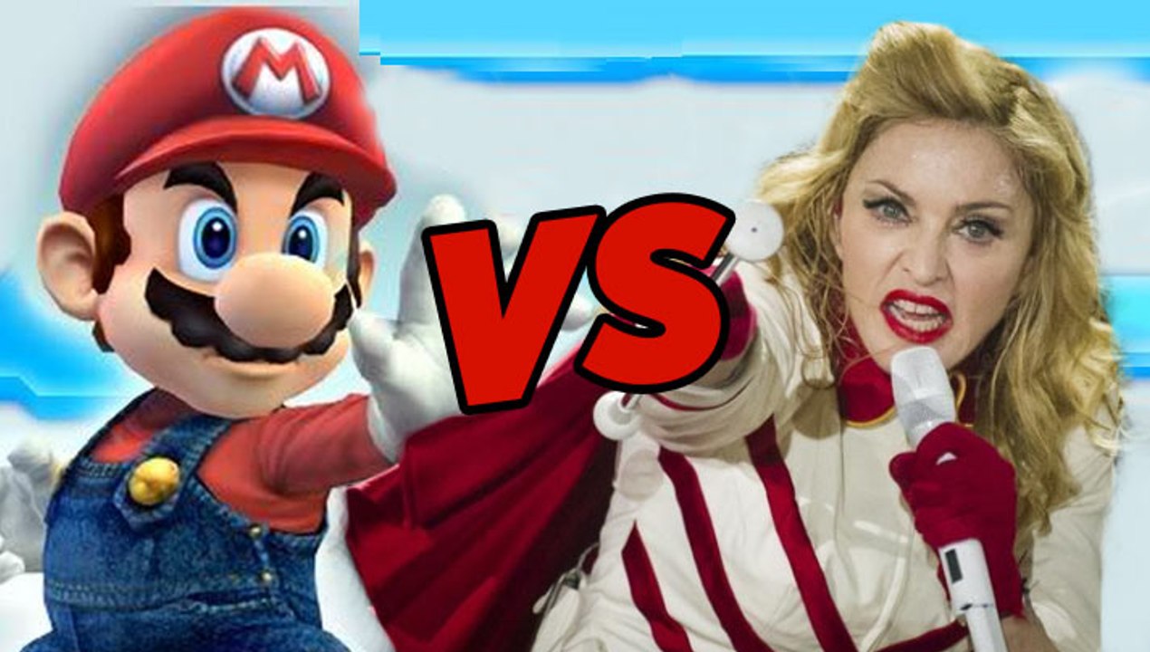 Madonna VS Super Mario