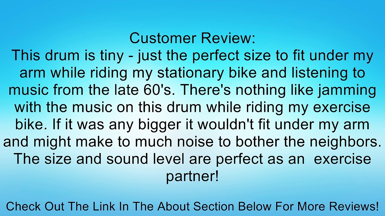 Nino Percussion NINO-ADJ3-XXS African Style Rope Tuned "Earth Series" Djembe, Size XX-Small Review