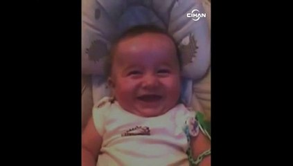 Rus bebeğin esrarengiz gülüşü korku filmlerini aratmıyor